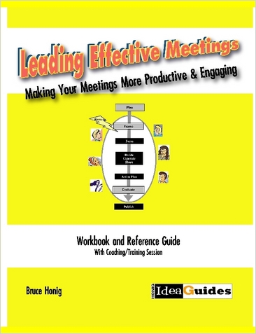 Leading Effective and Engaging Meetings Workbook and Coaching